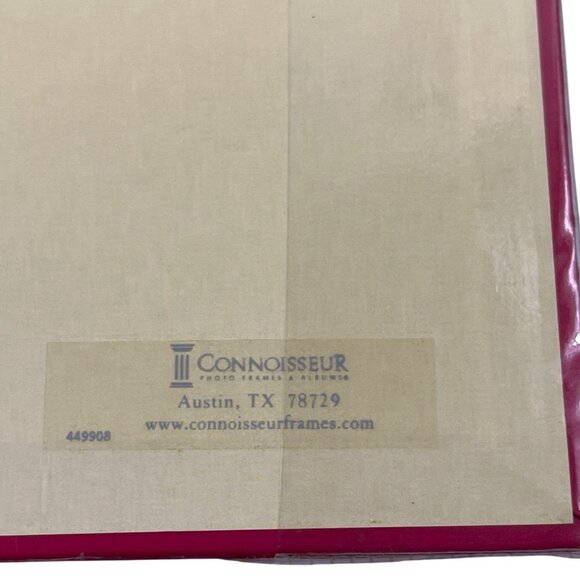Floral Photo Album With Burgundy Accent Slip-In Pages By Connoisseur Frames 96a - Picture 5 of 13